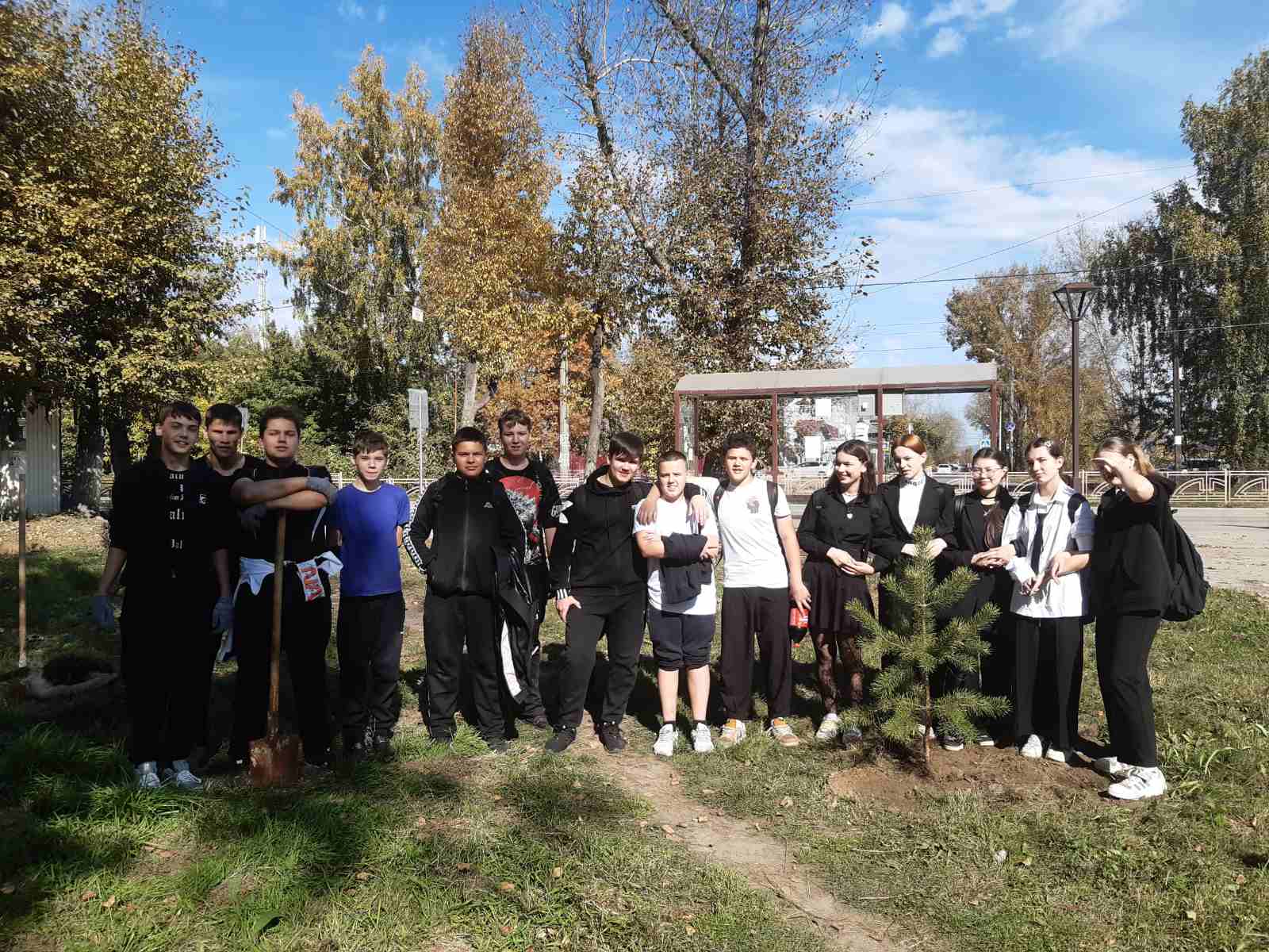 Городская акция &amp;quot;Посади дерево&amp;quot;.