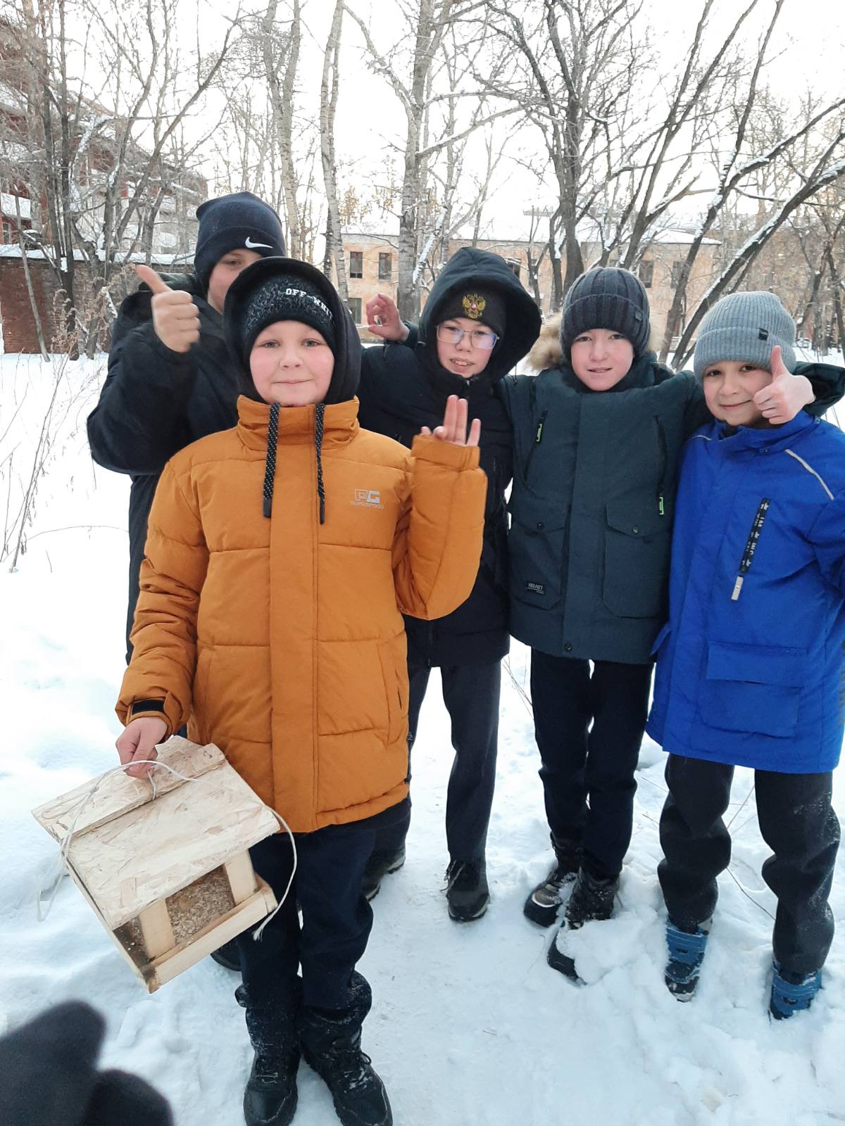 Акция «Покормите птиц!».